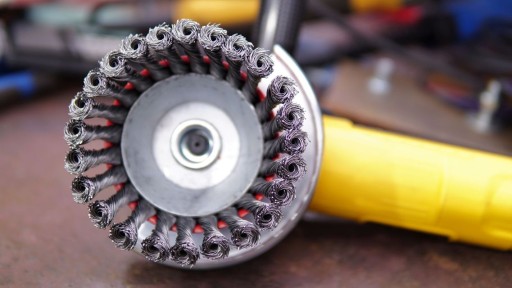 DRôTENÁ KEFA PREDNÁ 125mm M14 SKÚTANÝ DRÔT