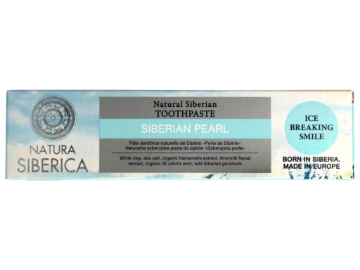 Prírodná zubná pasta s bielym ílom Pearl 100g