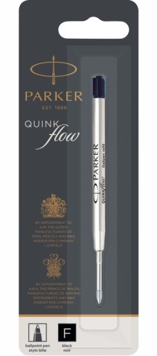 NÁPLŇ BALLPOINT PARKER QUINK FLOW ČIERNA F