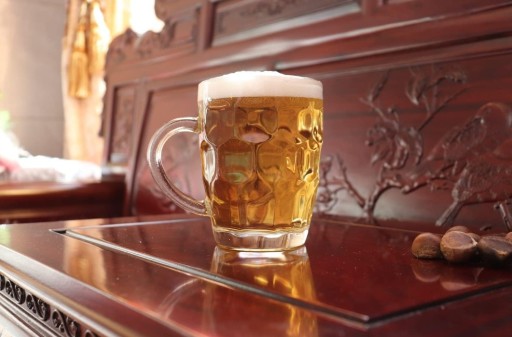Sklenený hrnček na pivo ASTRA sud 500ml HRUBÉ GLASS Grill Match