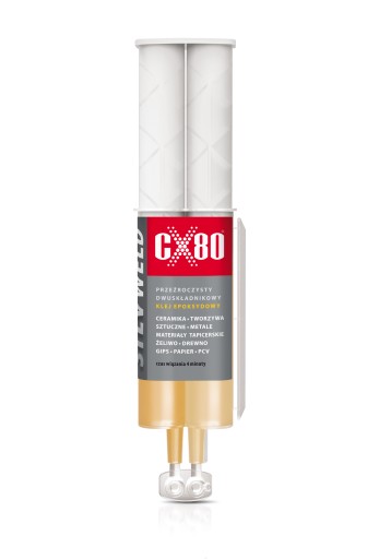 CX80 SILV WELD 24ML TRANSPARENTNÉ EPOXIDOVÉ LEPIDLO