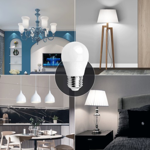 2x G45 E27 LED žiarovka 4,9W 420lm 6500K