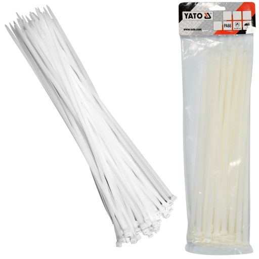 KABELOVÉ VIAZAČKY UV BIELA 9,0X550