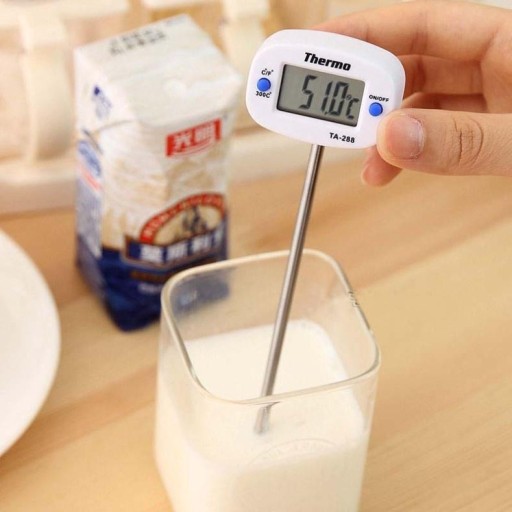 DIGITÁLNY KUCHYNSKÝ TEPLOMER NA MÄSO, VÍNO, LCD SONDA