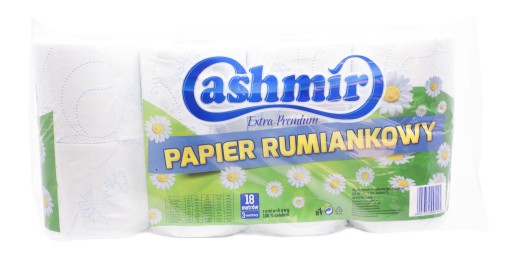 Harmančekový toaletný papier 8 VALCOV Cashmir Premium 3 VRSTVA 18m BIELY x2