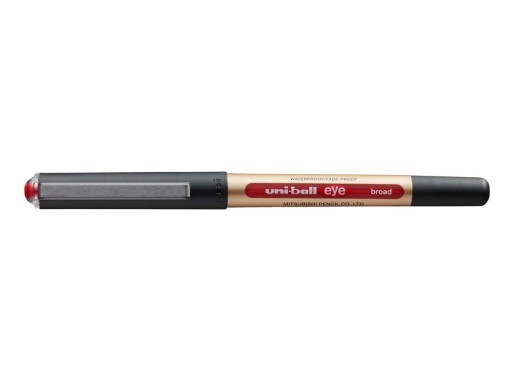 Guľôčkové pero UNI-BALL UB-150-10, červené 1,0 mm