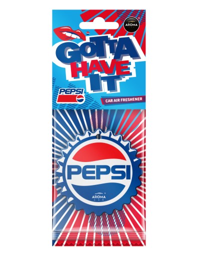 AROMA CAR PEPSI CAPS VÔŇA DO AUTO CELULÓZA