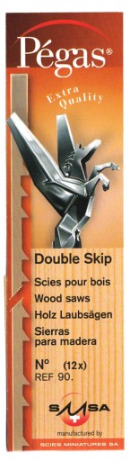 Pílové listy Pegas DOUBLE SKIP Veľkosť 7 528