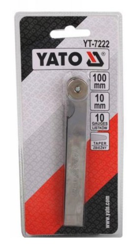 10-KRÍDLOVÁ KLAPKA 100mm PRE VENTILOVÉ ZÁTKY 0,05-0,5mm YATO YT-7222