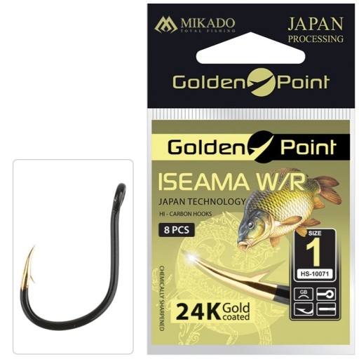 MIKADO GOLDEN POINT ISEAMA HÁČKY W/R č. 12 GB