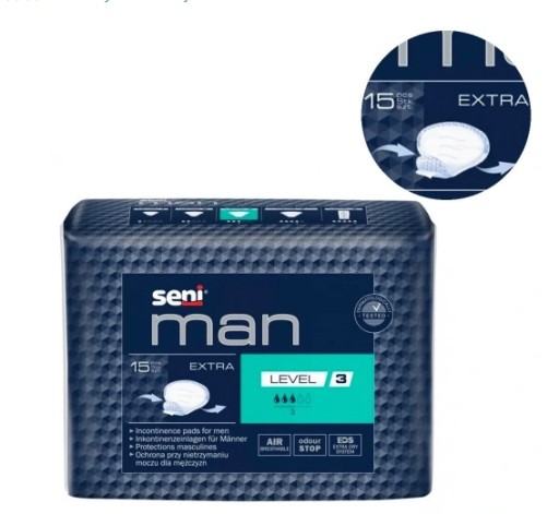 Pánske urologické vložky Seni Man Extra Level 3