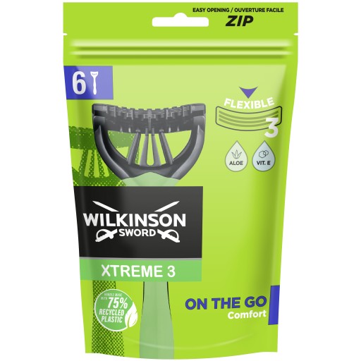 6x stroj WILKINSON Xtreme 3 Comfort On The Go