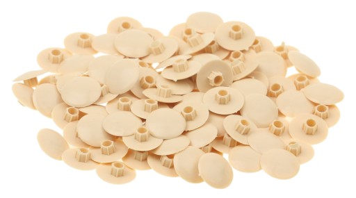 PLÁŠŤ NA NÁBYTOK PRE KONFIRMAT Ø 12 mm BÉŽOVÁ 100x