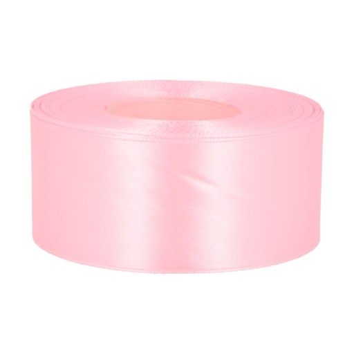 PASTELOVÁ RUŽOVÁ SATÉNOVÁ STUHA 38mm polimex 3040