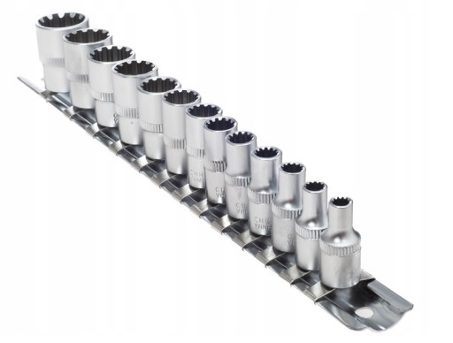 DRÁŽKOVÉ ZÁSUVKY NA 1/4 KOĽAJNICU 13 ks 12 UHOLNÉ Cr-V