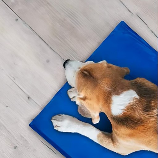 CHLADIACA PODLOŽKA PRE PSA MAČKU ZVIERATÁ GÉLOVÁ VODEODOLNÁ PESTEĽKA 50X60 XL