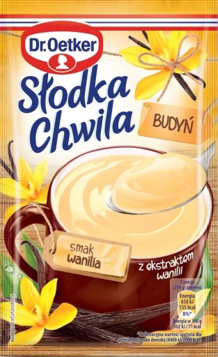 DR. Oetker Słodka Chwila Vanilkový puding 2 x 43 g