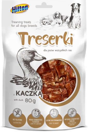 HILTON Trenažéry na kačacie mäso 80G PRE PSOV