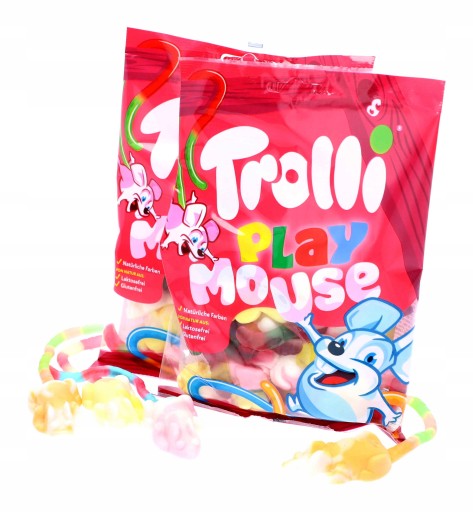 TROLLI Miszki ovocné gumové myši 150g DE