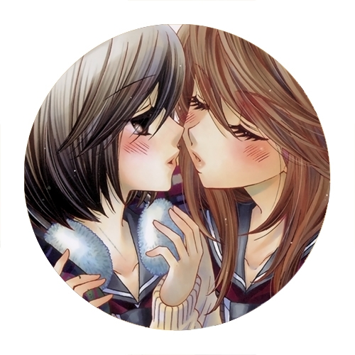Girl Friends Manga Anime Yuri Pins NA VÝBER