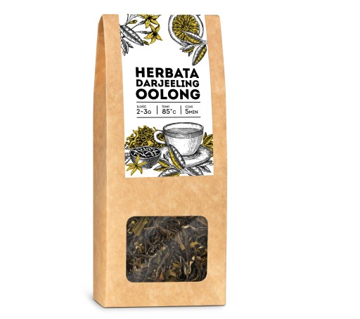 Darjeeling zelený oolong veľký list 50g