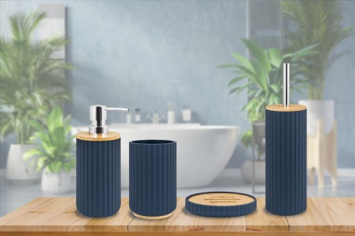 Stojaca miska na mydlo ABS+Bamboo Andora AWD02191833