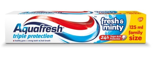 Zubná pasta AQUAFRESH Fresh & Minty 125 ml