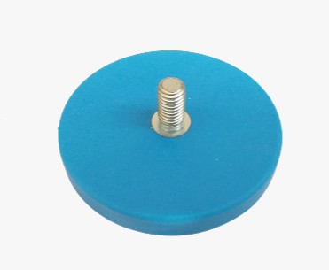 NEODYMOVÝ MAGNETICKÝ DRŽIAK C31 GUMA - modrý