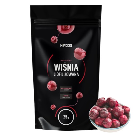 Mrazom sušené čerešne 25g PREMIUM HiFOOD CEL