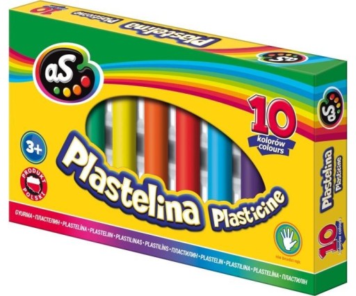 Plastelína 10 farieb ASTRA AS