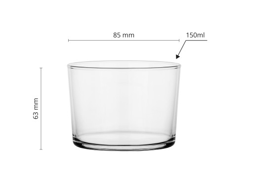 Sada 3 kusov Šalátová misa 150ml Ovocné omáčky Občerstvenie