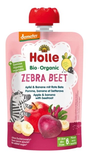 REPNÁ ZEBRA MUSSE V TRUBKE (JABLKO - BANÁN - REPA) BEZ PRIDANÉHO CUKRU Z