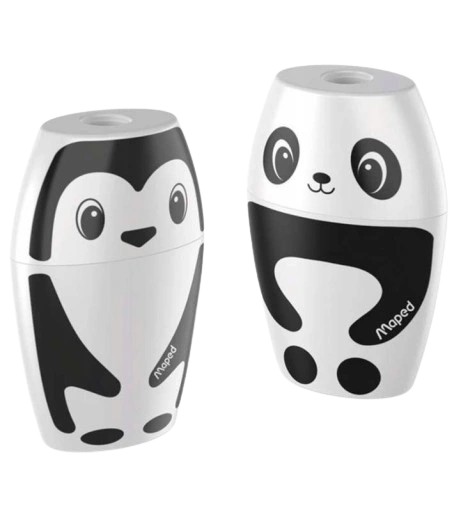 Shaker Shakky ostrička 1 otvor Maped s nádobou Panda Penguin