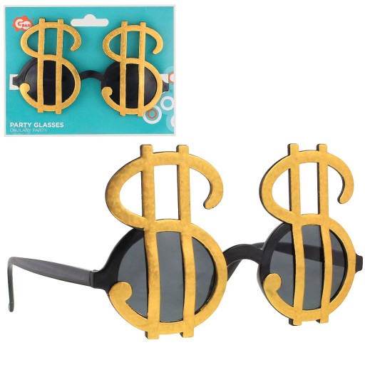 993188 PÁRTY OKULIARE NARODENINOVÉ GODAN DOLLARS