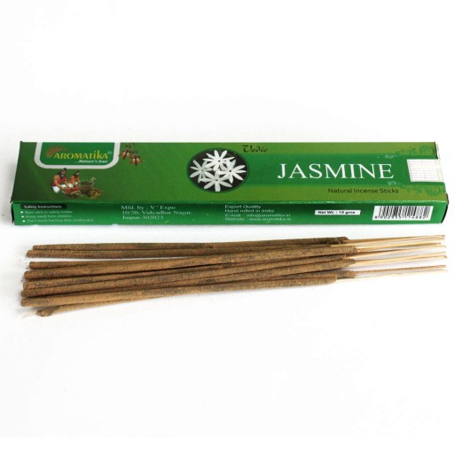Indické védske jazmínové vonné tyčinky 15g