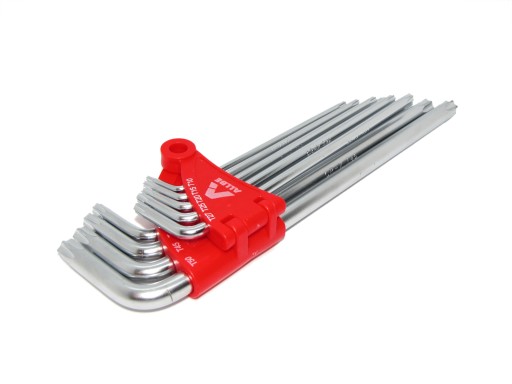 KĽÚČE TORX IMUŠOVÉ S OTVOROM T10-50 EXTRA DLHÉ