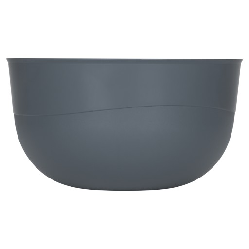PLASTOVÁ KUCHYŇSKÁ MISKA NA JEDLO, NEREZNÁ, 1,2L, 16CM C, ŠEDÁ