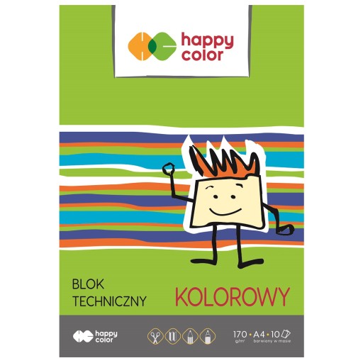 TECH.BLOK A4/10 FARBA 170G