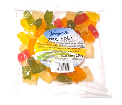 VANGUSTO MIŚKI JUMMY BEARS 250g