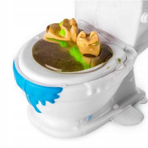 FLUSH FORCE 5-balenie HORRIBLE TOILET MONSTER WC set 5 figúrok