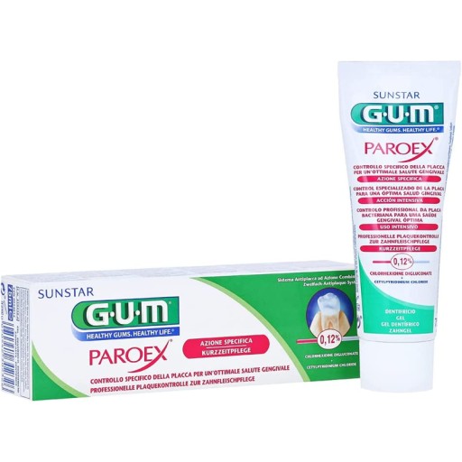 Zubná pasta GUM Paroex 0,12% chlórhexidín