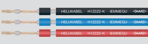Solárny kábel pre fotovoltaiku Helukabel H1Z2Z2-K 6mm2 čierny 1m