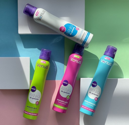 VENUS Regeneračná pena na holenie 200 ml