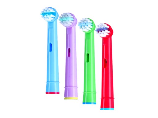 Univerzálne hlavice pre elektrickú zubnú kefku Oral-B pre deti, 4 ks.