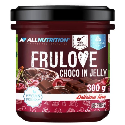 ALLNUTRITION FRULOVE CHOCO IN RELÉ 300G cherry