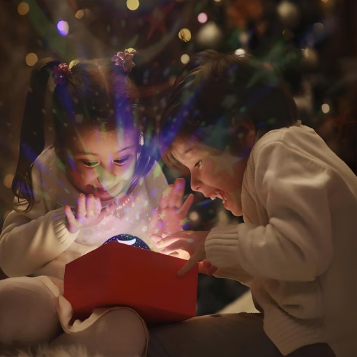 ROTAČNÁ NOČNÁ LAMPA STARS SKY PROJECTOR 2v1