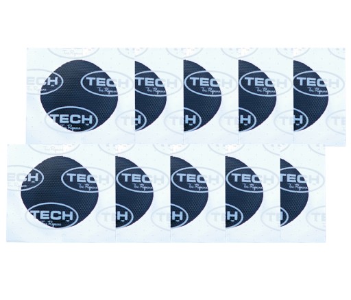 Záplata univerzálna náplasti TECHFusion FU3 38x38mm 10 ks