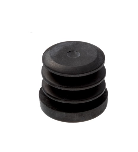 ČIERNA PLASTOVÁ NOHA PRE 25MM FI RÚRU