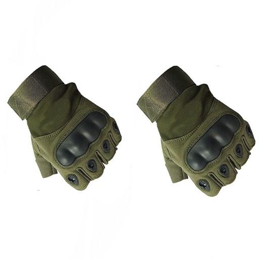 Bezprsté taktické rukavice Military Survival XL
