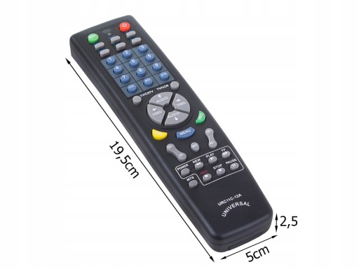 Univerzálne multifunkčné diaľkové ovládanie TV Audio Video